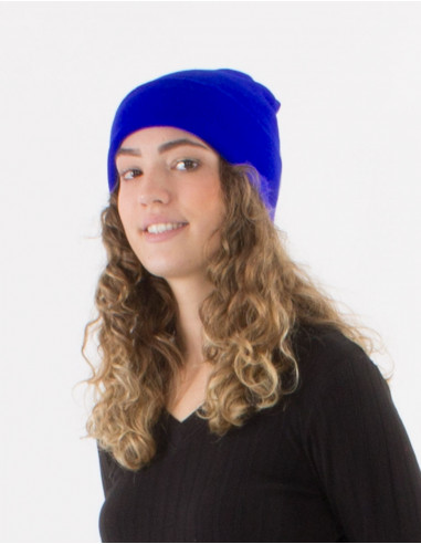 Plain acrylic knit hat