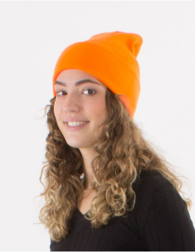 Plain acrylic knit hat