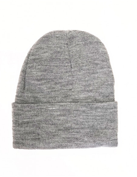 Bonnet maille acrylique uni