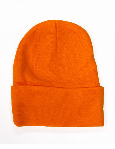 Bonnet maille acrylique uni