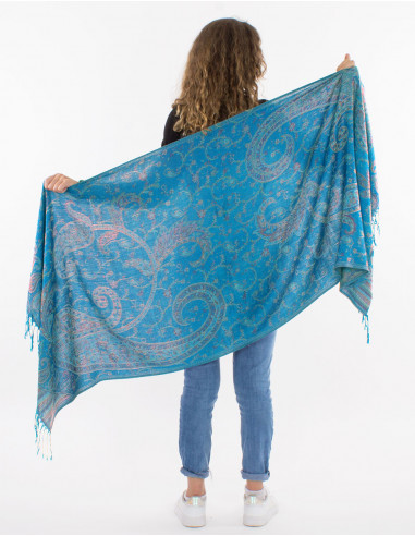 Pack de 10 foulards 55% viscose 45% polyester