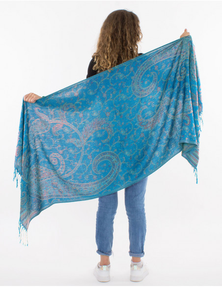 Pack de 10 foulards 55% viscose 45% polyester