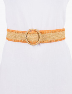 Polypropylene belt with metal buckle