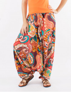 Sarouel viscose 3 en 1 imprimé Antalya 2