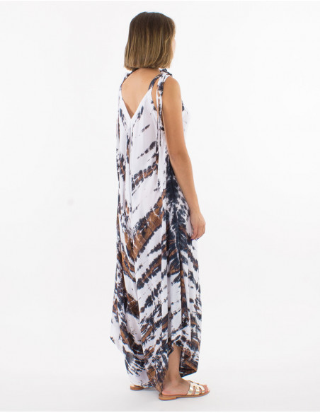 Combi longue viscose tie and dye