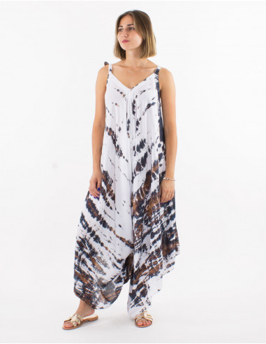 Combi longue viscose tie and dye