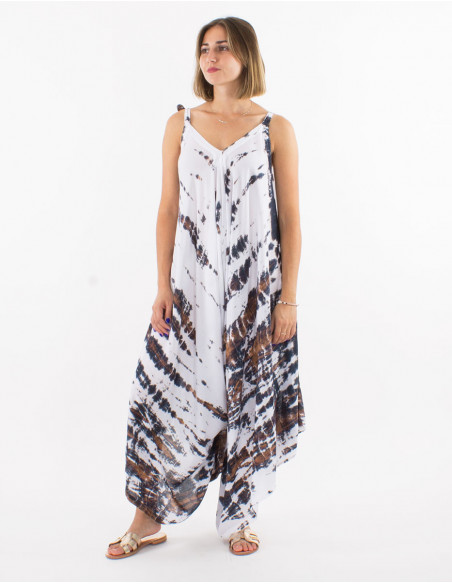 Combi longue viscose tie and dye