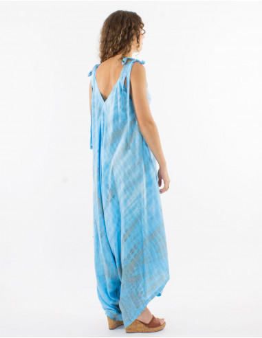 Combi longue viscose tie and dye