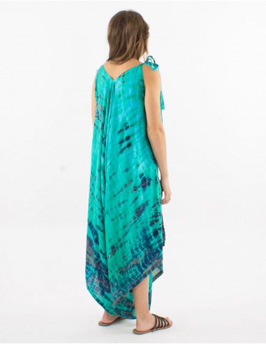 Combi longue viscose tie and dye