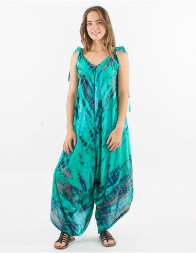 Combi longue viscose tie and dye