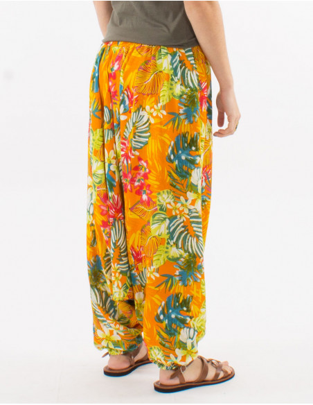 Sarouel viscose 3 en 1 imprimé Jungle