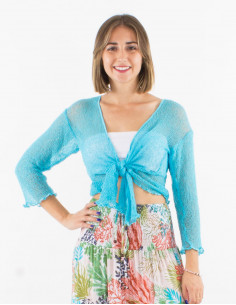 Polyester knitted jacket 2