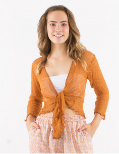 Veste maille polyester légère filet 2