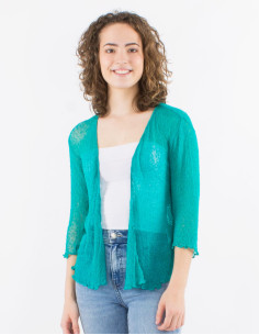 Veste maille polyester légère filet 2