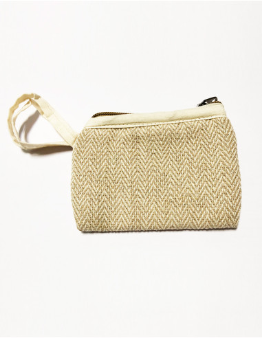 Cotton zip kit with lining