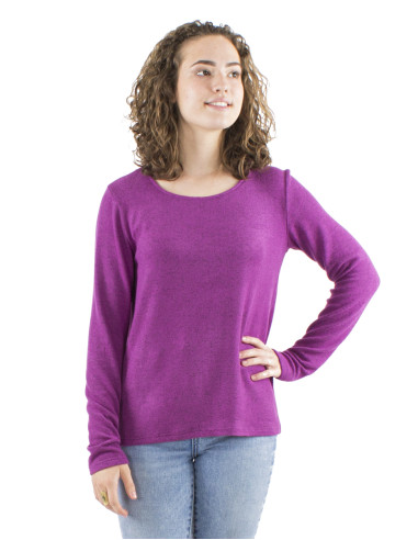 Pull Maille 74% Viscose 21% Polyester 5% Elasthanne