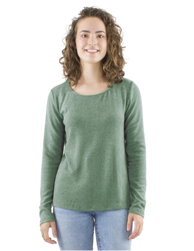 Knitted Sweater 74% Viscose 21% Polyester 5% Elasthanne