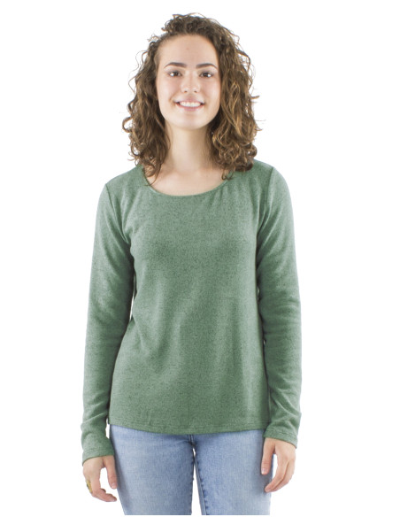 Knitted Sweater 74% Viscose 21% Polyester 5% Elasthanne