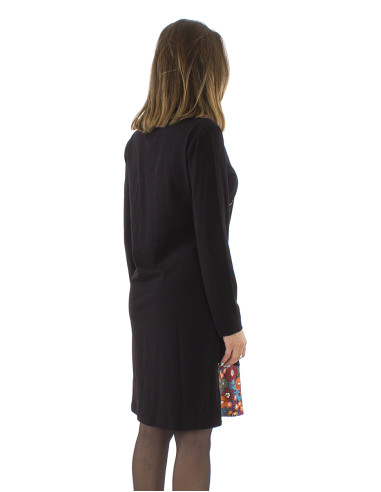 Robe manches longues imprimé Pop