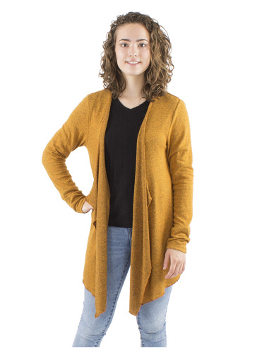 Knitted 74% rayon 21% polyester 5% elastane jacket
