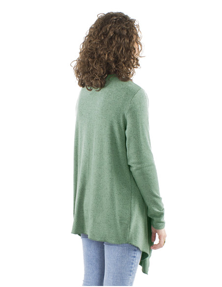 Knitted 74% rayon 21% polyester 5% elastane jacket