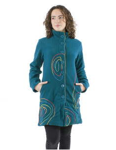 Polyester fleece lined coat 2