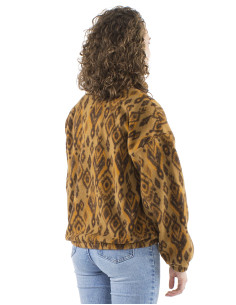 Veste maille polyester polaire imprimé Lovina 2