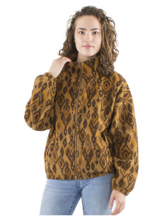 Veste maille polyester polaire imprimé Lovina 2