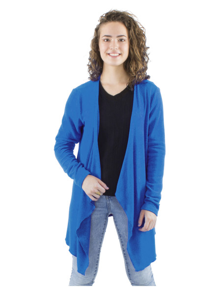 Knitted 74% rayon 21% polyester 5% elastane jacket