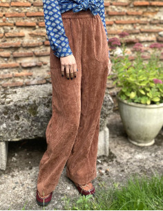 Large corduroy pants