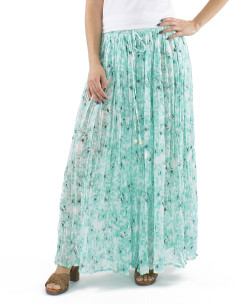 Jupe voile coton froissée imprimé Bali24 2
