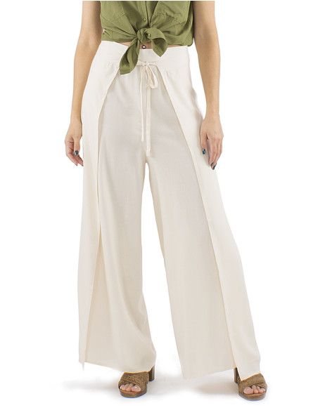 Viscose plain pareo pants 98cm