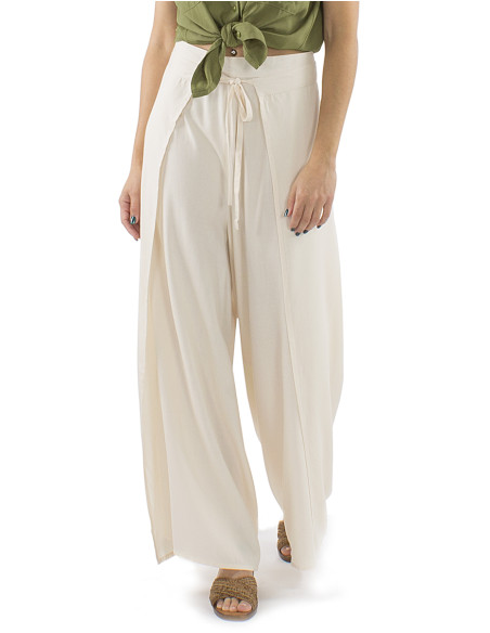 Viscose plain pareo pants 98cm