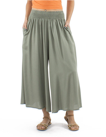 Viscose large plain pants 84cm pa17568