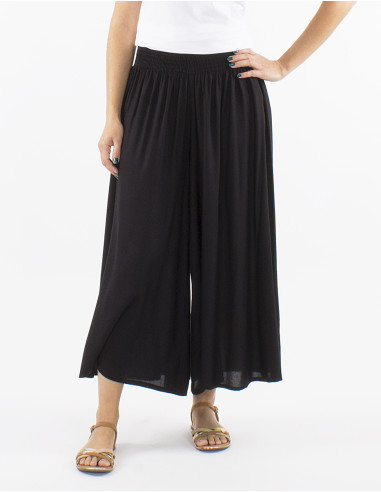 Pantalon viscose uni large 84cm PA17568