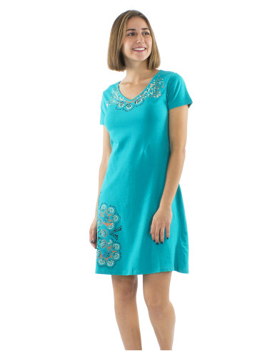 Knitted Dress 95% Cotton 5% Elastane Manc