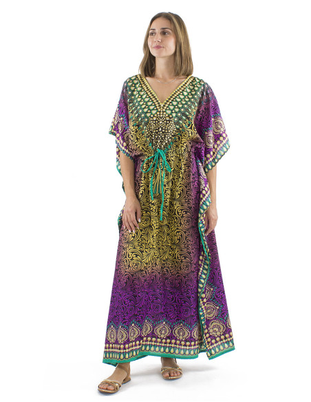 Robe kaftan polyester 132 cm