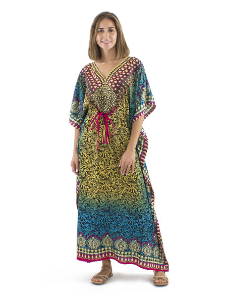 Robe kaftan polyester 132 cm