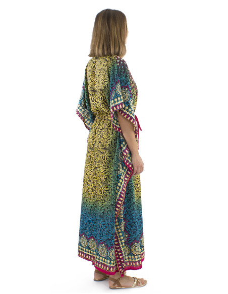 Robe kaftan polyester 132 cm