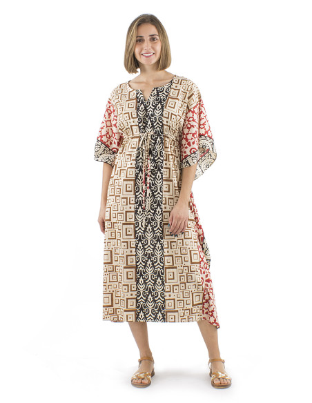 Cotton kaftan dress 115cm