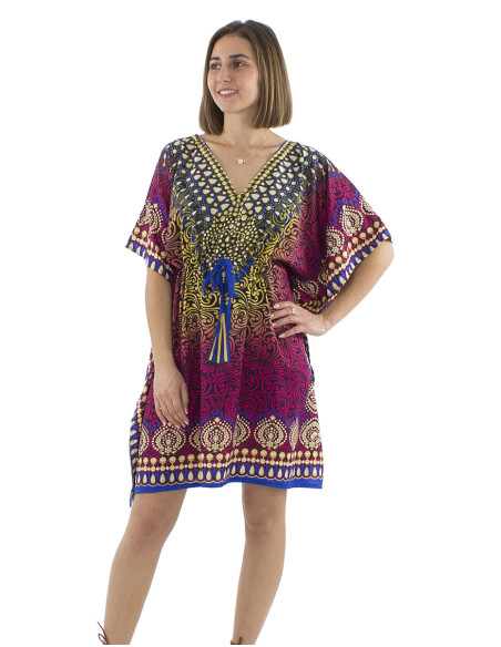 Tunique kaftan polyester 90cm