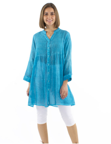 Cotton plain tunic