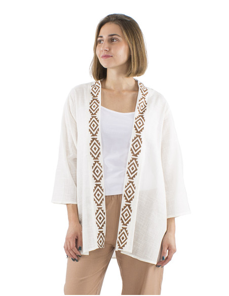 Cotton opened jacket