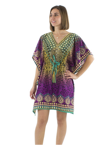 Tunique kaftan polyester 90cm