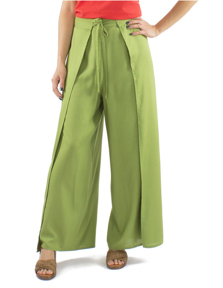 Viscose plain pareo pants 98cm