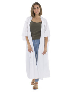 Veste coton uni capuche sw 2