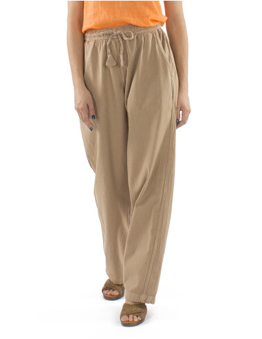 Cotton unisex sw plain mid-season pants