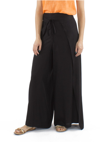 Viscose plain pareo pants 98cm