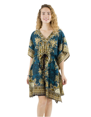 Tunique Kaftan Polyester Imprime