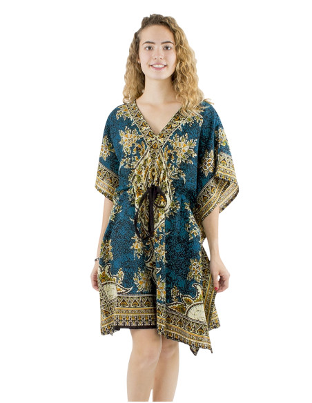 Tunique Kaftan Polyester Imprime